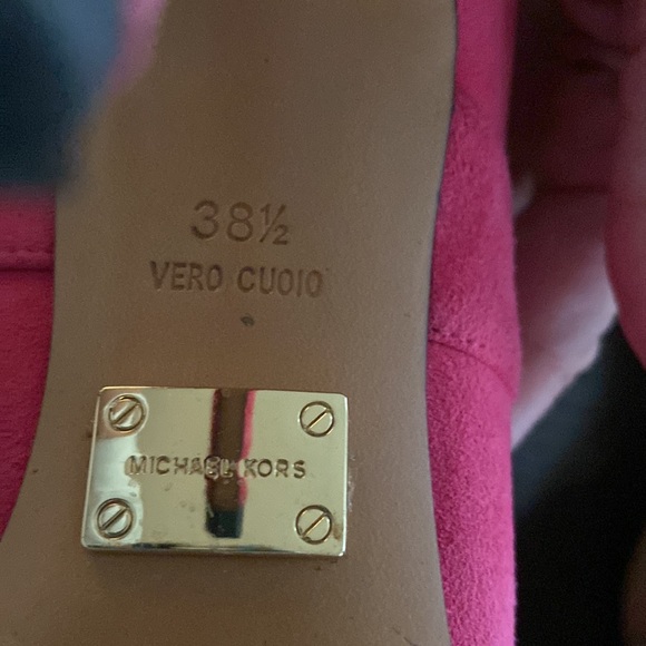 Michael Kors, suede 4 in sandals, all-season - Picture 3 of 4